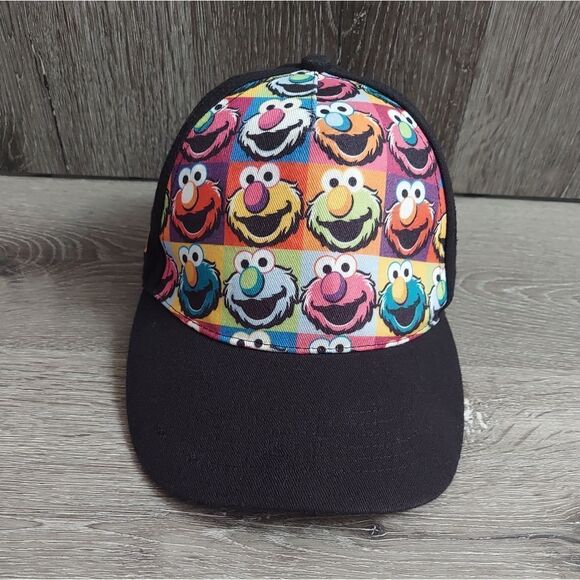 Kids Multicolor Elmo Hat - Picture 1 of 6